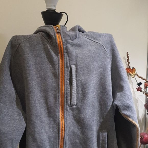 Lululemon EUC Best Coast Hoodie Jacket Grey Mens Sz M - Picture 3 of 9